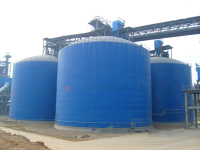 阳高水泥钢板库改造