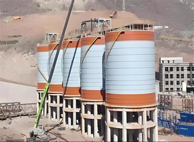 阳高高架钢板仓