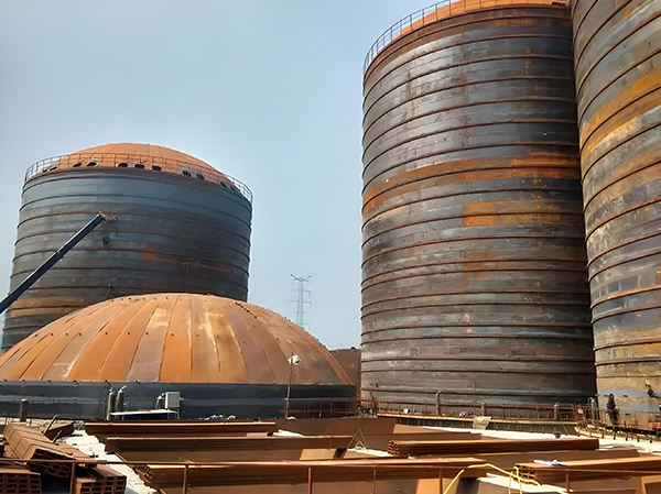 阳高焦粉钢板仓